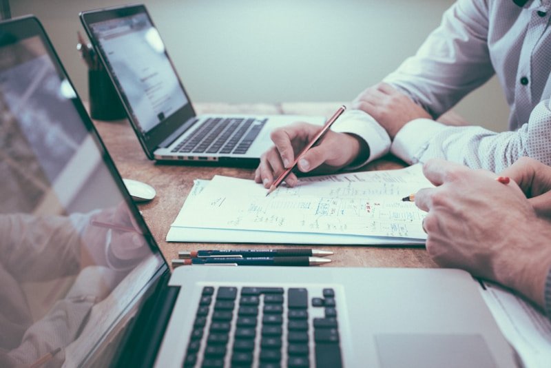 Strategic consulting — professional reviewing business data and strategy